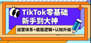 TikTok底层逻辑及短视频运营方法系列课