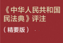 中华人民共和国民法典评注 202207 徐涤宇 pdf版下载