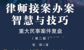 律师接案办案智慧与技巧 重大民事案件复盘 第2版 张勇 pdf版下载