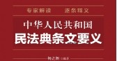 中华人民共和国民法典条文要义（上册+下册）杨立新2022 pdf版下载