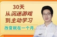 徐哥-30天从沉迷游戏到主动学习【网盘资源】
